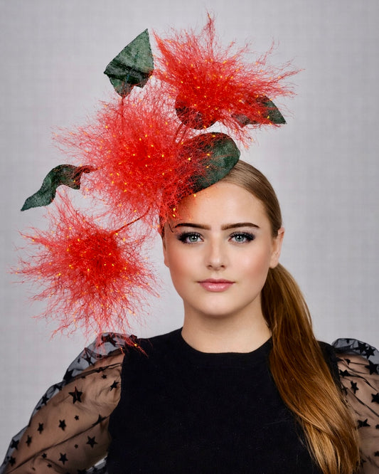 Ready to Wear - Sinamay/Crinoline Sculputerd Headpiece