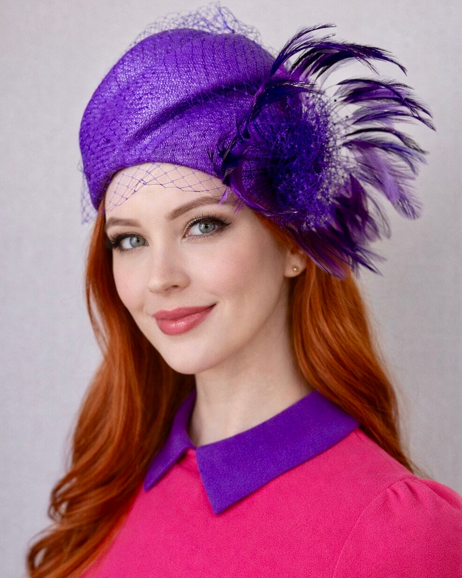 Ready to Wear - Purple Turban