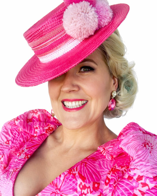 Ready to Wear - Pink Boater