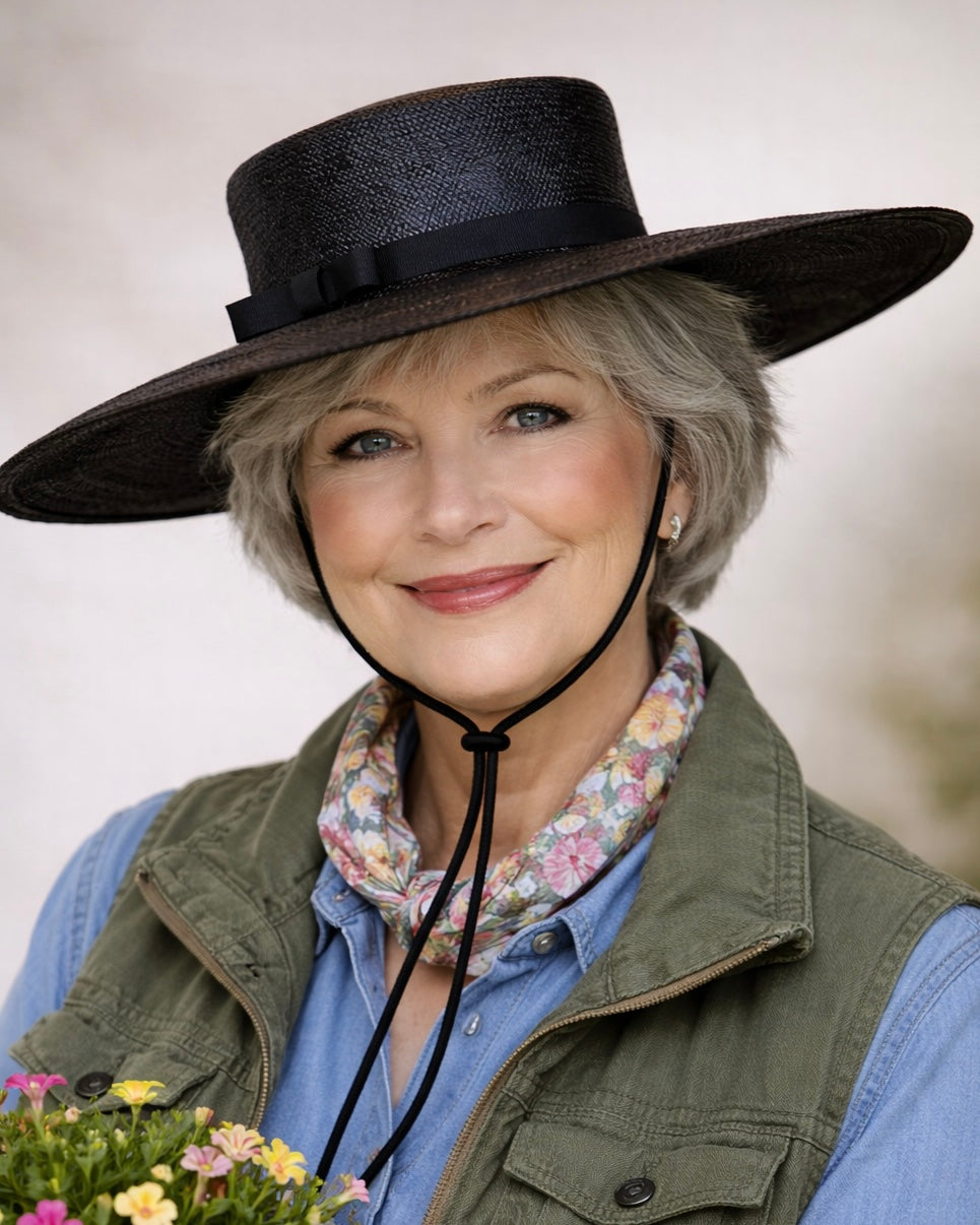 Beginners Blocking - Straw Sun Hat