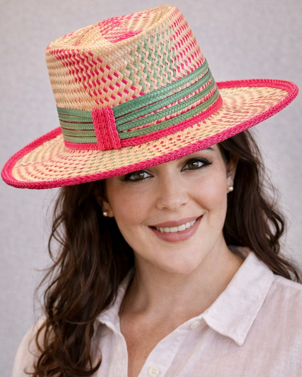 Beginners Blocking - Straw Sun Hat