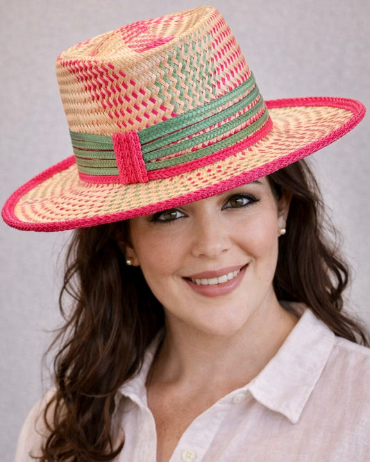 Beginners Blocking - Straw Sun Hat