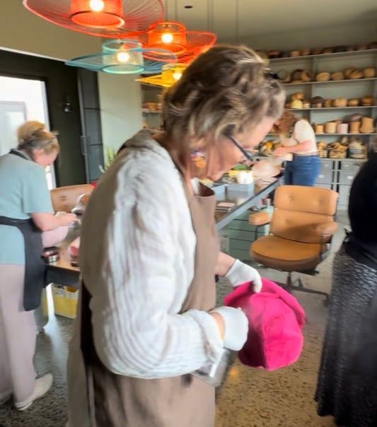 Felt Beret in Progress!