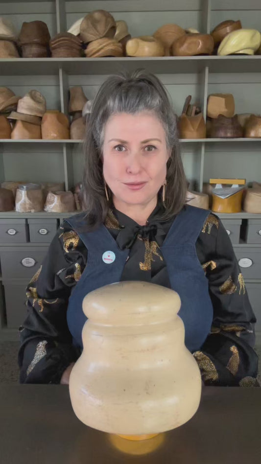 Hat Block of the Week Vintage Cloche