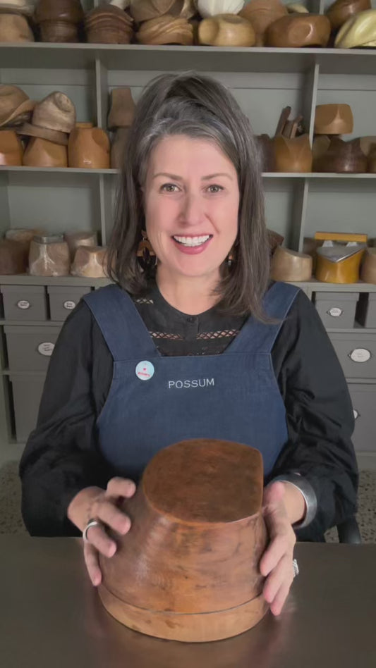 Hat Block of the Week Vintage High Hostess Crown